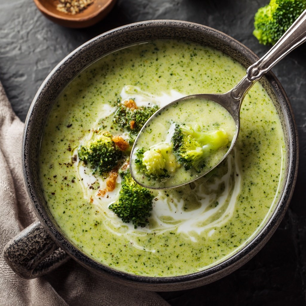 Brokkoli Suppe Mit Frischkäse
