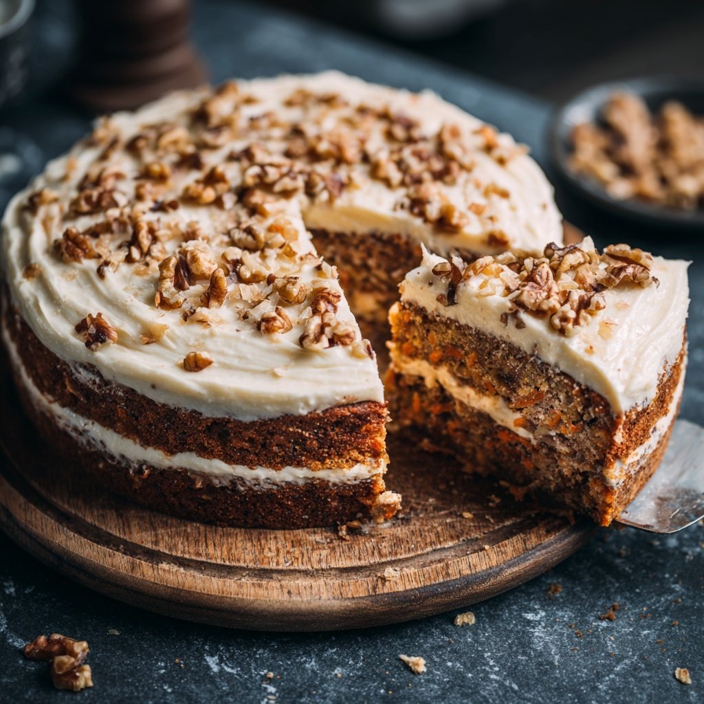 Karottenkuchen Mit Dattel Süße