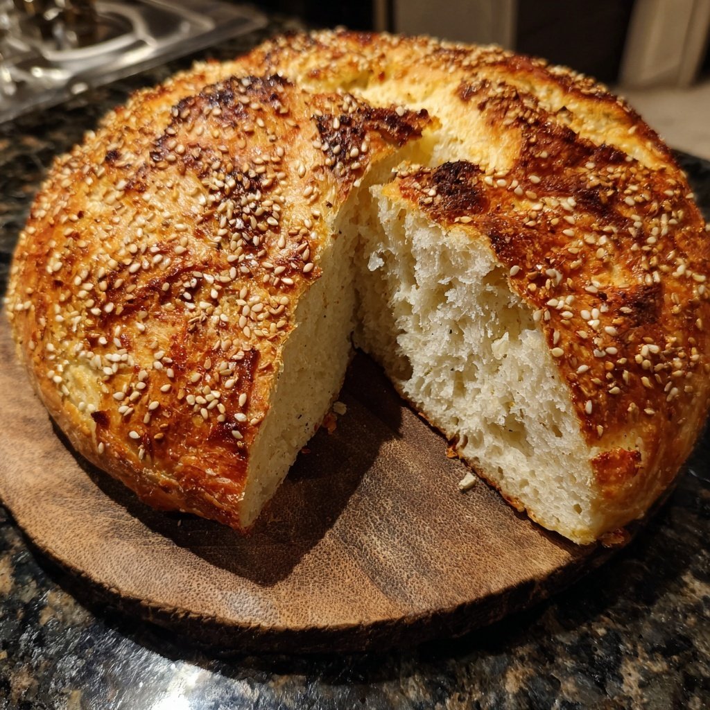Zupfbrot Mit Sesam