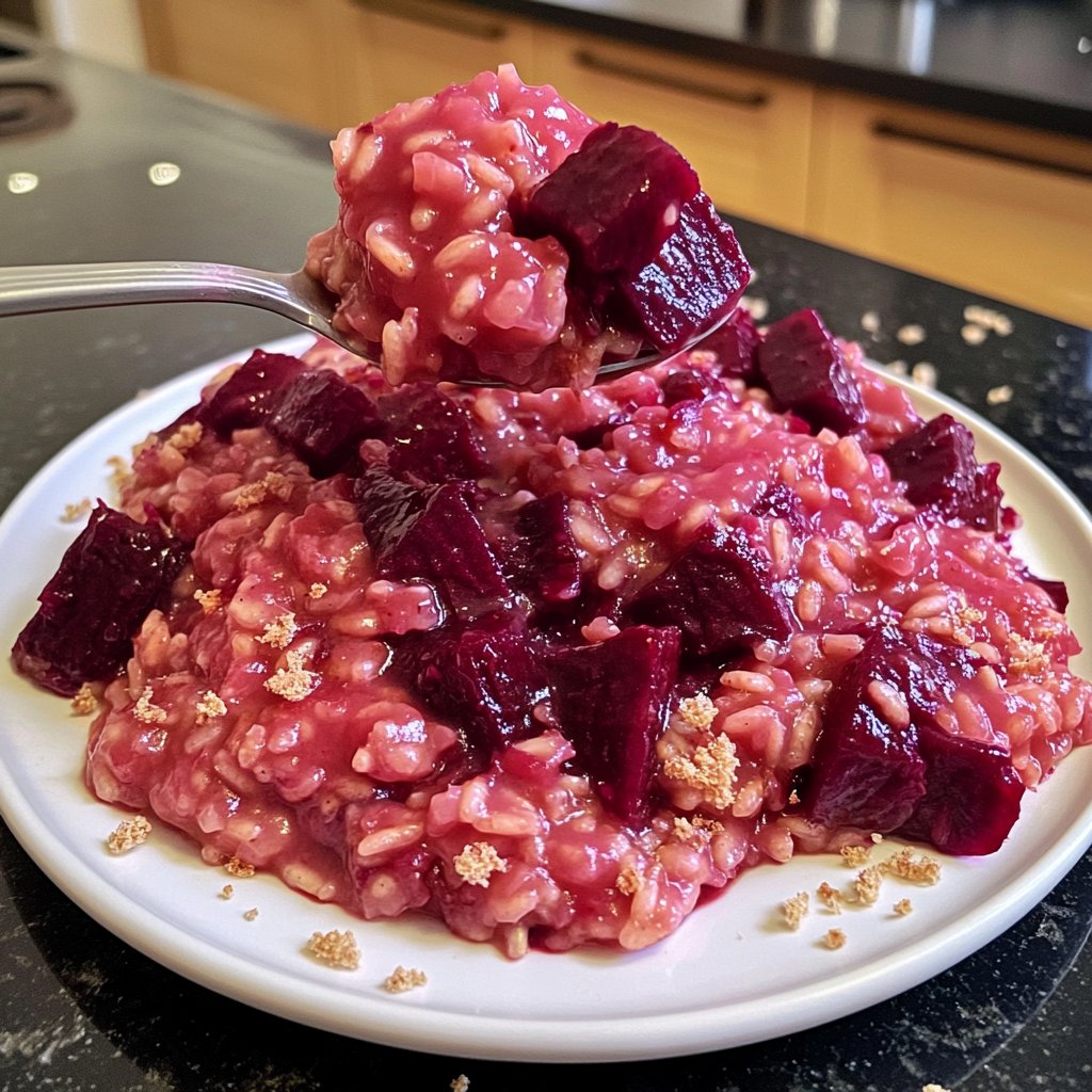 Risotto mit Roter Bete
