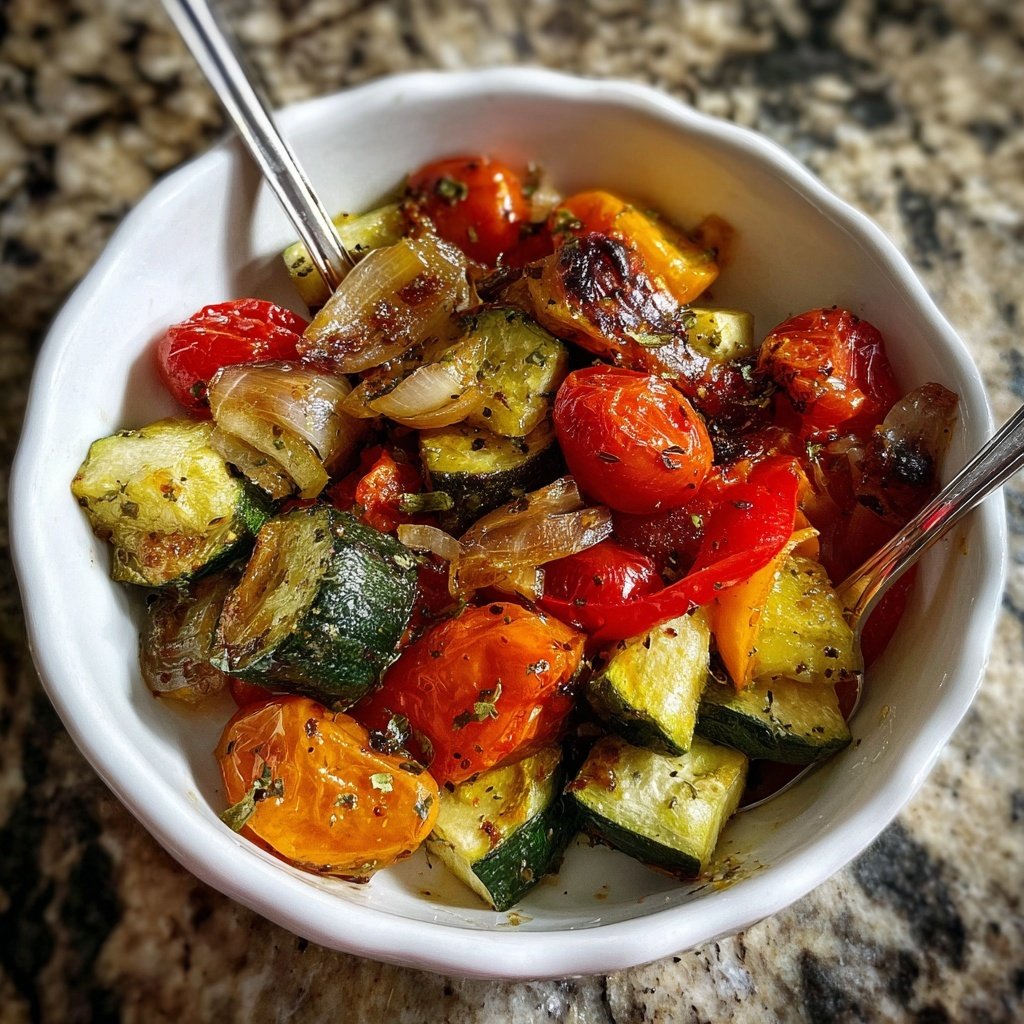 Kalorienarmes Ofengericht Mit Gemüse