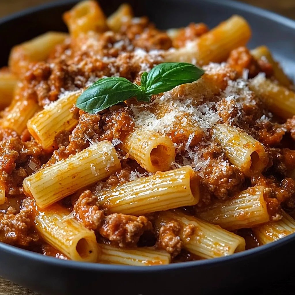 Pasta Bolognese Classic Italian