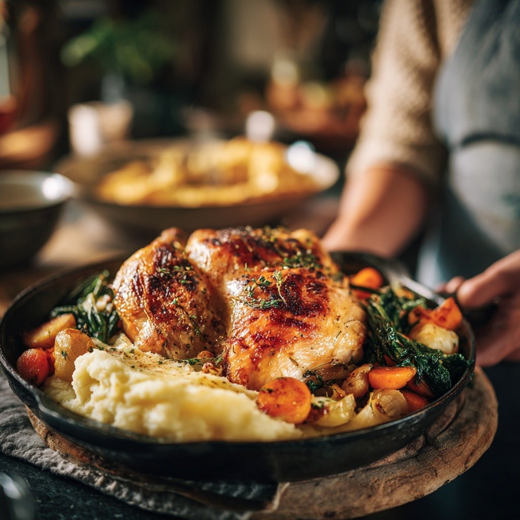 Mittagessen für die Familie