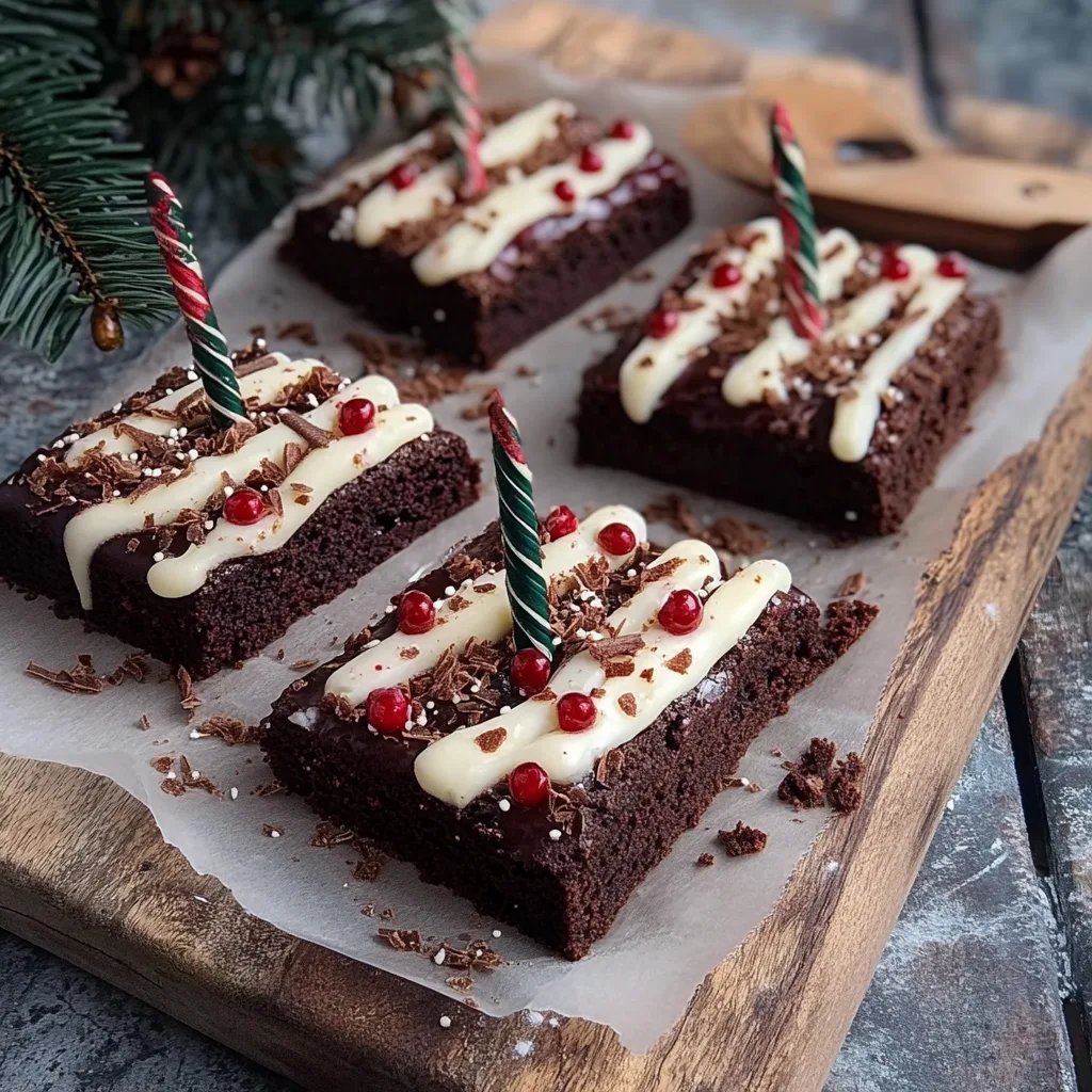 Tannenbaum-Brownies