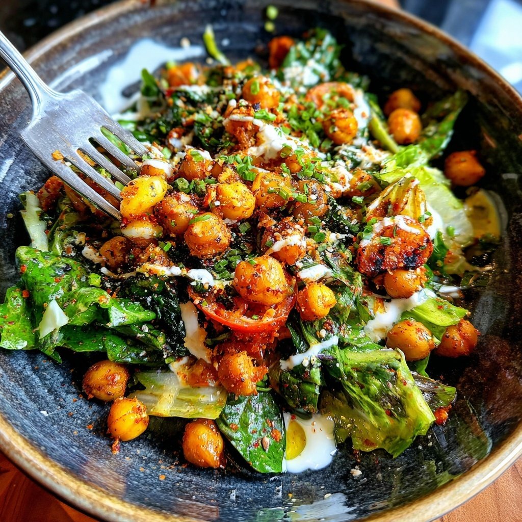 Salat Zum Grillen Mit Kichererbsen