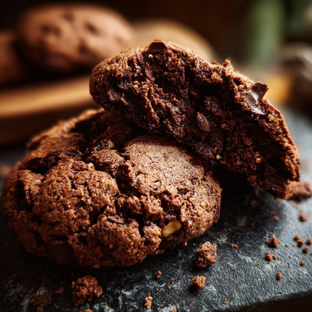 Cookies mit Dinkel und Kakao