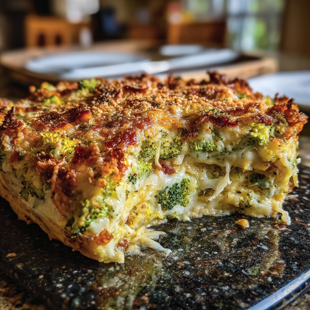 Brokkoli Reis Auflauf